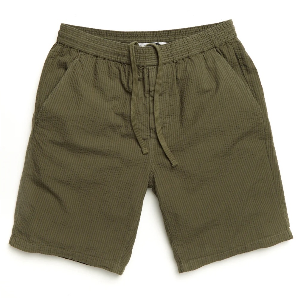 Outerknown Stringer Seersucker Shorts - Mangrove / XL